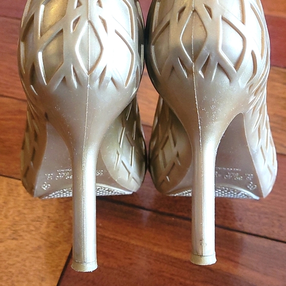 Jean-Paul GAULTIER x Melissa Rubber Mesh Heeled Sandal - Picture 11 of 15